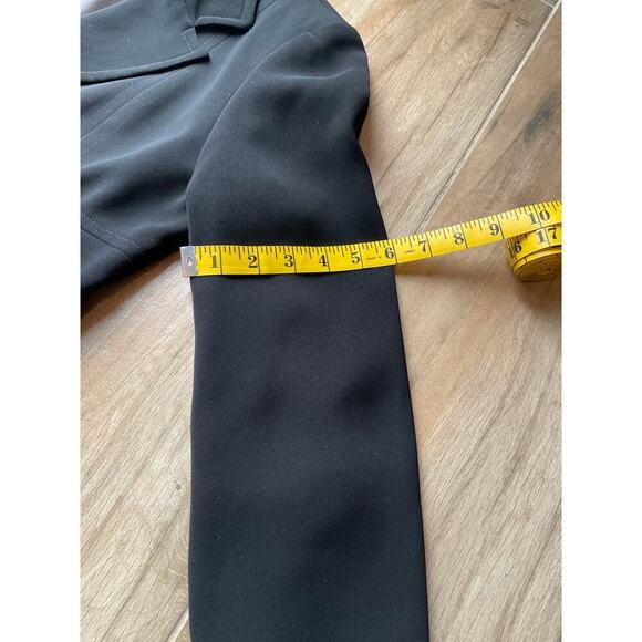 Vintage Bebe Women’s Blazer Jacket in Black size 6. - Picture 12 of 14